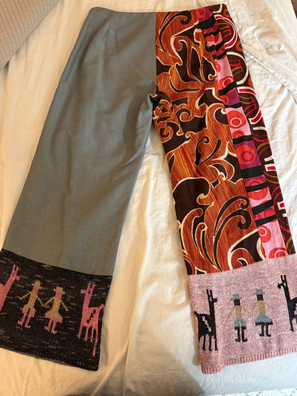 Vintage Custo Barcelona Cropped Pants - Size Medium